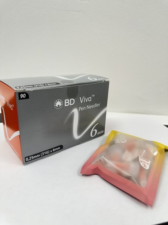 BD Viva 6mm Pen Needles (Pack of 10)