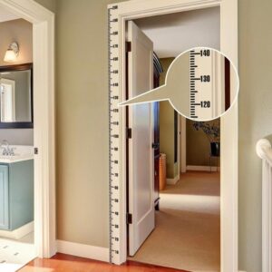 Height measurement wall sticker