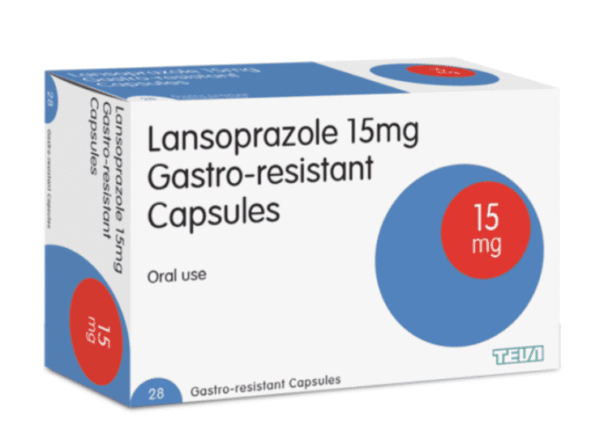 Lansoprazole 15mg Capsules (28)