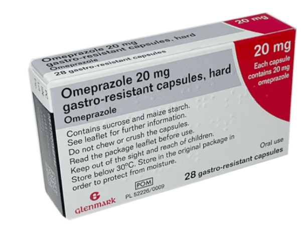 Omeprazole 20mg Capsules (28)