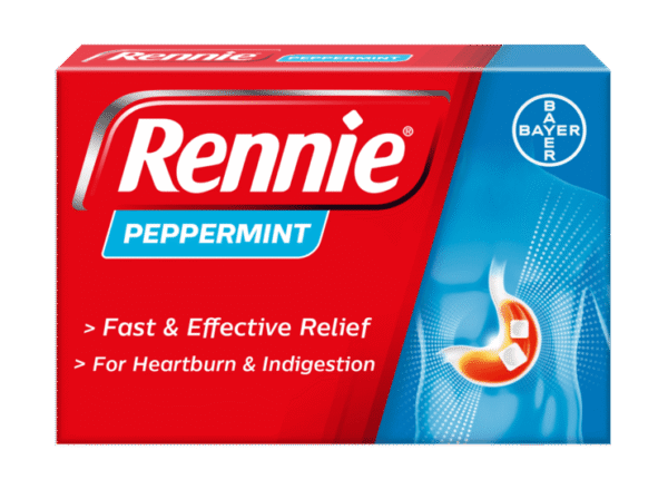 Rennie Peppermint Flavour Tablets (24)